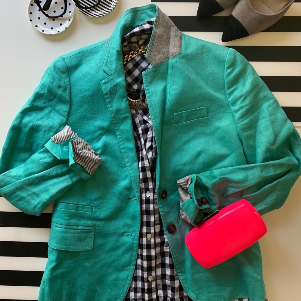 (New) Jcrew Linen Blazer